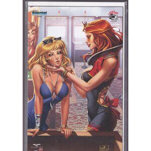 Las Vegas Comic Expo Convention Exclusive Wonderland Through the Looking Glass 1